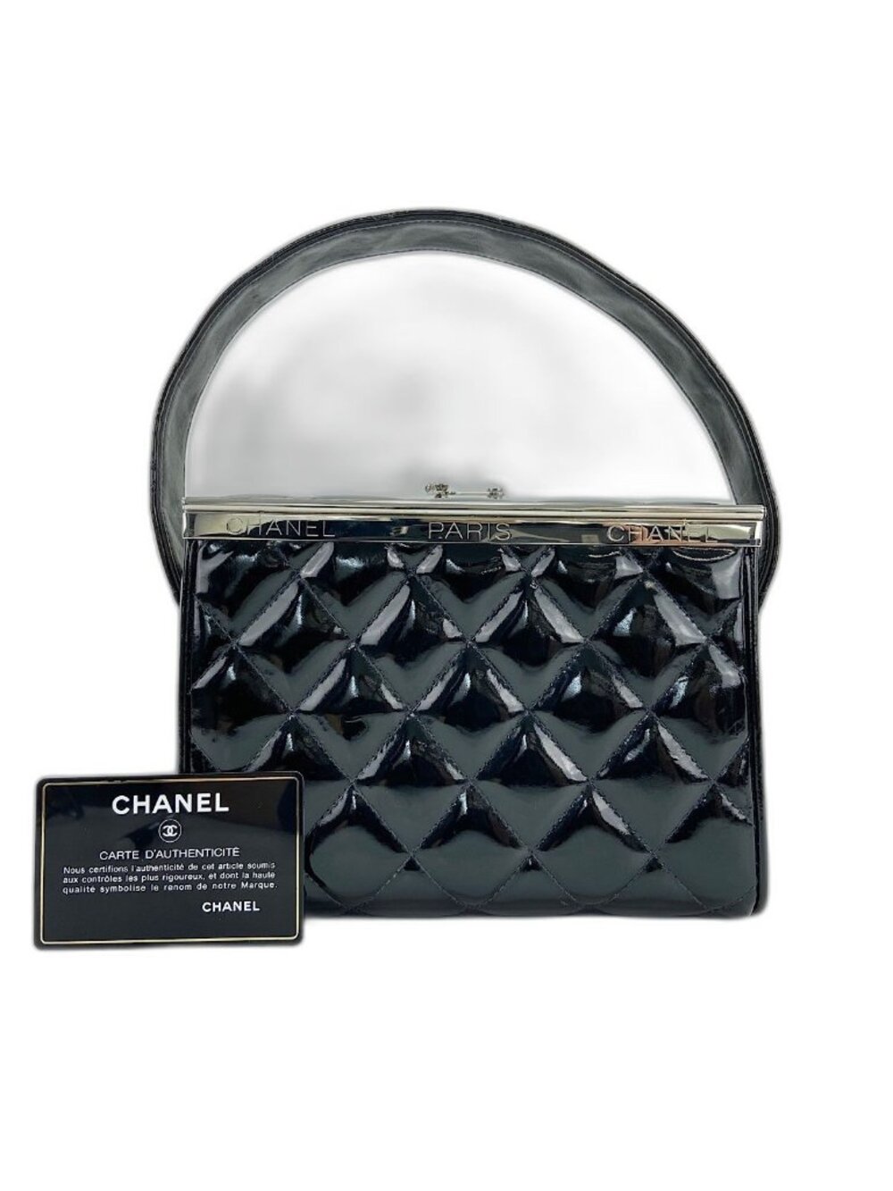 Chanel Handbag Quilted Black